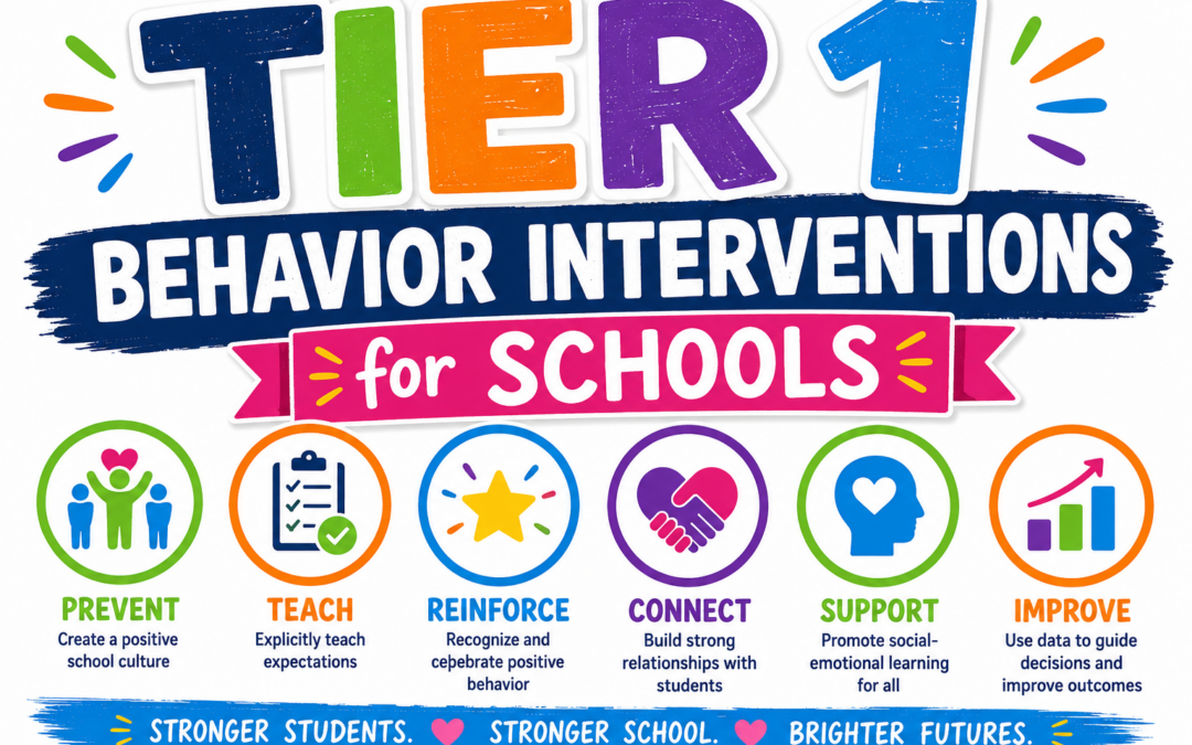 Tier 1 Behavior Interventions for Schools