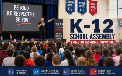 K-12 School Assembly Speaker for Every Grade Level
